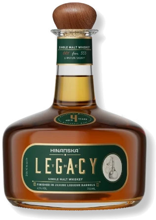 Hinanska The Legacy Single Malt Whiskey 4 години